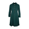Secondhand Louis Vuitton Green Shirt Dress - '10s