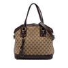 Gucci Medium GG Canvas Charm Dome Satchel Secondhand