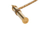 Secondhand Gucci Gold Plated Web Perfume Bottle Pendant Necklace