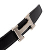 Hermès Swift and Togo Constance H Guillochee Reversible Belt Secondhand