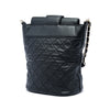 Chanel CC Quilted Lambskin Chain Bucket Bag Secondhand