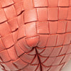 Secondhand Bottega Veneta Leather Intrecciato Flap Satchel