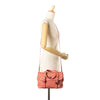 Secondhand Bottega Veneta Leather Intrecciato Flap Satchel