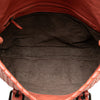 Secondhand Bottega Veneta Leather Intrecciato Flap Satchel