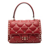 Valentino Medium Lambskin Candystud Top Handle Satchel Secondhand