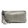 Secondhand Gucci Metallic Leather Sienna Tassel Clutch