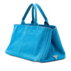 Secondhand Prada Large Canvas Canapa Logo Satchel