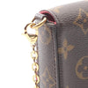 Louis Vuitton Christmas Animation Sailing Monogram Pochette Felicie Chain Wallet Secondhand