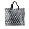 Fendi Joshua Vides Zucca Coated Canvas Cloudy Shopper Satchel Secondhand