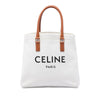 Celine Small Canvas Logo Print Horizontal Cabas Tote Secondhand
