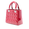 Secondhand Dior Medium Patent Cannage Lady Dior
