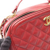Chanel CC Quilted Calfskin Top Handle Bag Secondhand