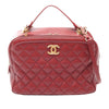 Chanel CC Quilted Calfskin Top Handle Bag Secondhand