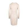 Secondhand Jil Sander Beige Longsleeve Pocket Dress - '10s
