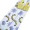 Secondhand Hermès Les Leopards Silk Twilly Scarf