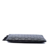 Chanel Large Quilted Lambskin Double Stitch Tassel O Case Clutch Secondhand