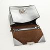 Fendi Kan U Shoulder Bag silver