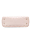 Secondhand Dior Medium Lambskin Cannage Soft Zipped Lady Dior Shopping Tote