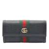Gucci Leather Web Ophidia Long Wallet Secondhand