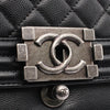 Chanel Old Medium Quilted Caviar Boy Flap Secondhand