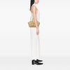Saint Laurent Baby Raffia Monogram Downtown Cabas Secondhand