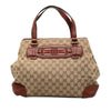 Secondhand Gucci GG Canvas Web Dressage Tote