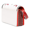 Christian Louboutin Small Croc Embossed Trimmed Crystal Embellished Leather Loubi54 Giddy Crossbody Secondhand