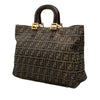 Fendi Large Zucca Canvas Twins Tote Secondhand