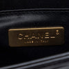 Secondhand Chanel Mini Square Calfskin Coco Embossed Flap