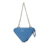 Prada Mini Saffiano Lux Double Triangle Satchel Secondhand