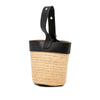 LOEWE Mini Raffia Pebble Bucket Bag Secondhand