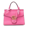 Gucci Small GG Marmont Leather Top Handle Satchel Secondhand