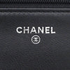Chanel CC Embossed Lambskin Camellia Wallet On Chain Secondhand
