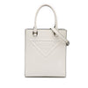 Secondhand Prada Mini Soft Calf Logo Drill Satchel