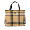 Burberry House Check Coated Canvas Tote Secondhand