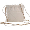 Chanel Mini Shiny Calfskin 22 Hobo Secondhand