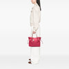 Secondhand Prada Saffiano Trimmed Tessuto Tote