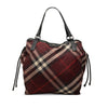 Burberry Supernova Check Nylon Buckleigh Tote Secondhand