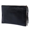 Balenciaga Medium Goatskin Motocross Classic Metallic Edge Clutch Secondhand