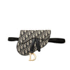 Dior Mini Oblique Canvas Saddle Belt Pouch Secondhand