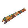 Secondhand Hermès Pelages et Camouflage Silk Twilly Scarf