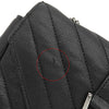 Saint Laurent Baby Sheepskin Chevron Classic Monogram Chain Bag Secondhand