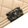 Chanel Old Medium Aged Calfskin Double Stitch Boy Flap Secondhand