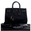 Secondhand Saint Laurent Small Croc Embossed Suede Sac De Jour Satchel