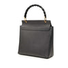 Gucci Calfskin Bamboo Flap Top Handle Bag Secondhand