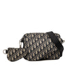 Dior Oblique Canvas Saddle Triple Pouch Secondhand