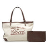 Secondhand Gucci Medium Canvas Craft Tote