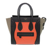 Secondhand Celine Micro Tricolor Leather Luggage Tote