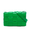 Bottega Veneta Patent Intrecciato Cassette Crossbody Secondhand