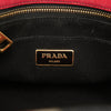 Prada Small Canvas Canapa Logo Stripes Tote Secondhand